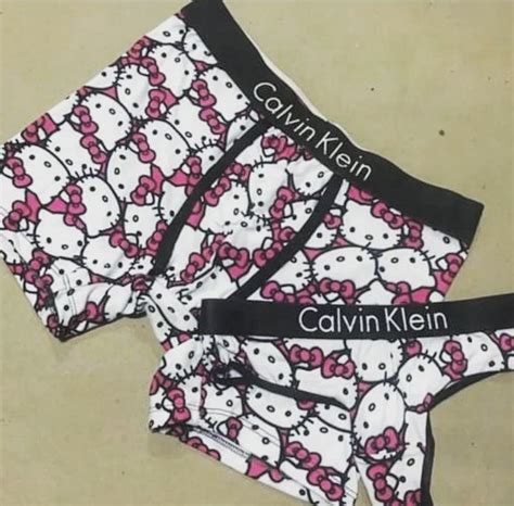 hello kitty matching underwear.